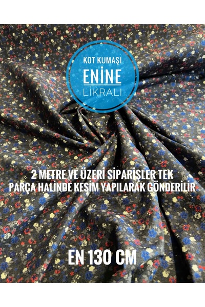 Yaren Ülker Kot Kumaş En 130 cm Enine Likralı