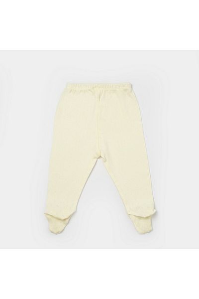 Biorganic Bibaby Jacquard 2-Piece Trousers with Booties 57911