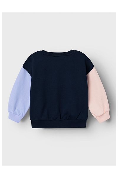Name it NMFVISUSAN LS BOXY SWEAT BRU