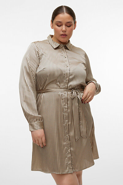 Veromoda Curve VMCGAYA L/S ΑΒΚ ΠΟΥΚΑΜΙΣΟ ΦΟΡΕΜΑ WVN BTQ CUR