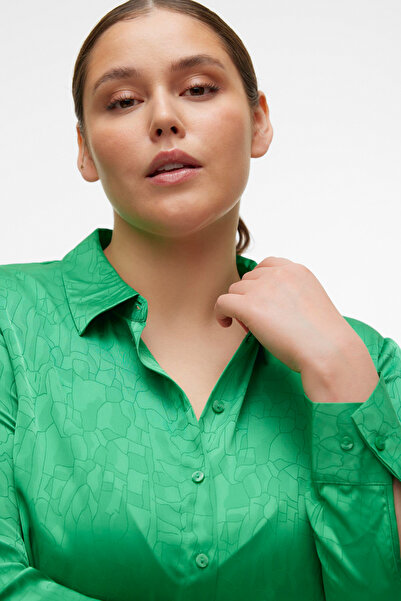 Veromoda Curve VMCCRISTI L/S OVERSIZE ING WVN GA CUR