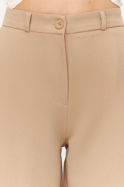 Trendyol Collection Norkové široké tkané látkové kalhoty TWOAW21PL0332