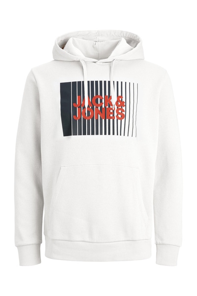 Jack & Jones CORP LOGO Φούτερ με κουκούλα - Tunnelzug Kängurutasche και κουκούλα με εκτύπωση ετικετών