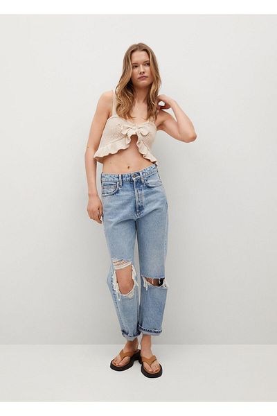 MANGO Woman Φυσικό γυναικείο μπουστάκι για ενήλικες 17021076