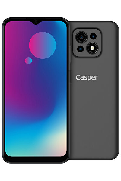 CASPER VIA M35 4+4 GB RAM 128 GB Siyah