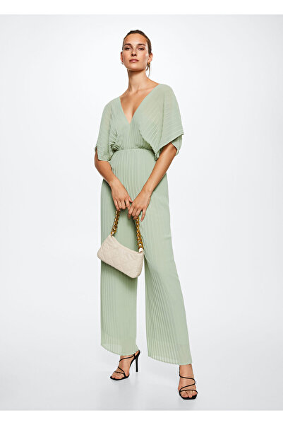 MANGO Woman Pastel Yeşil Kadın Alt-Üst Takım 37001131