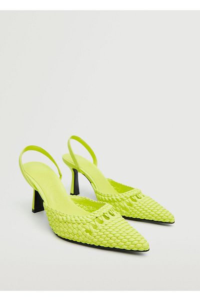 MANGO Woman Ежедневни дамски обувки Lime за възрастни37010690