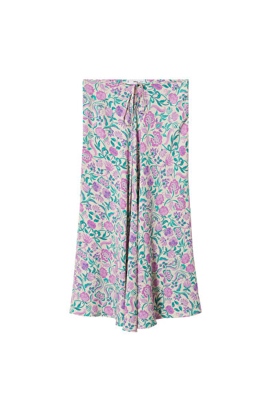 MANGO Woman Női lila szoknya