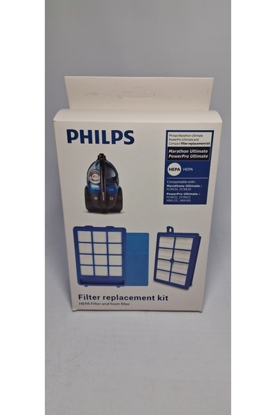 Philips Marathon Ultimate Hepa Filtre Seti (KUTUSUZ) Uyumlu
