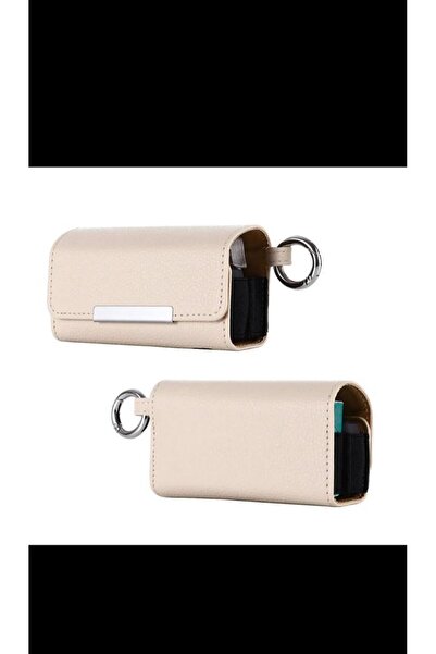 Zigver IQOS duo uyumlu çanta saklama kutusu ıqos duo krem renk