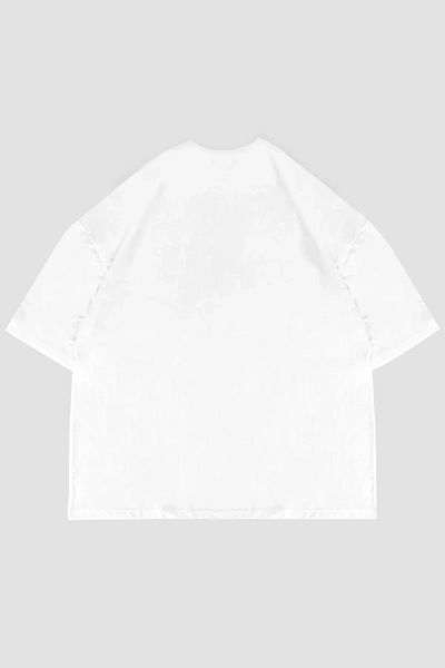 Sekizbiraltı Λευκό μπλουζάκι Unisex με στάμπα Thrasher Flam
