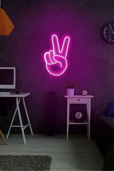 cnckoleksiyon Led Dekoratif Duvar Aydınlatması Neon Duvar Yazısı Sihirli Led ...