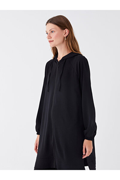 LC Waikiki Übergroße Tunika für Damen mit langen Ärmeln und Kapuze