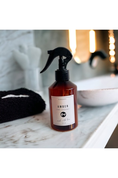 Oda Kokusu 250 mL, Amber Kokulu, Yoğun Esans,Spreyli Oda Kokusu