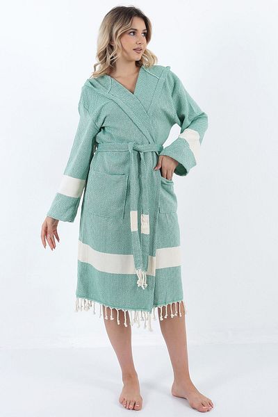 Buldan Concept Μπουρνούζι Celena Loincloth Πράσινο