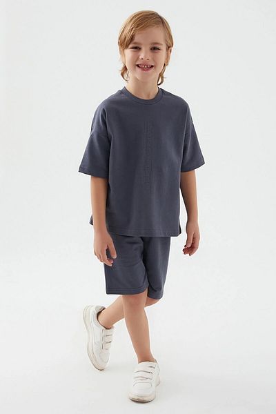 ROLY POLY TWO THREAD%:1OO COTTON BOY'S SHORTS SUIT