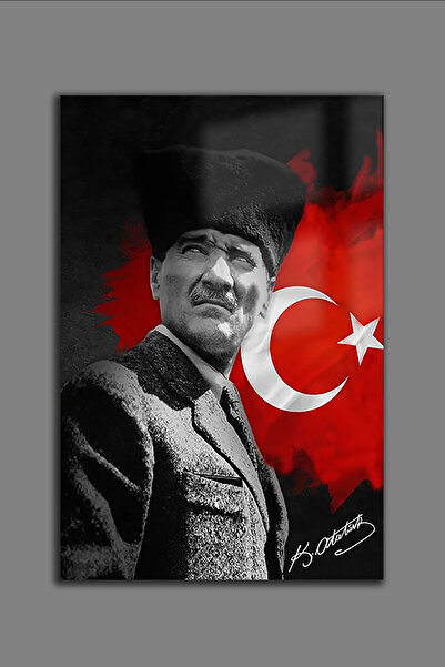 glassartdesign Tabloul de sticlă Ataturk 51