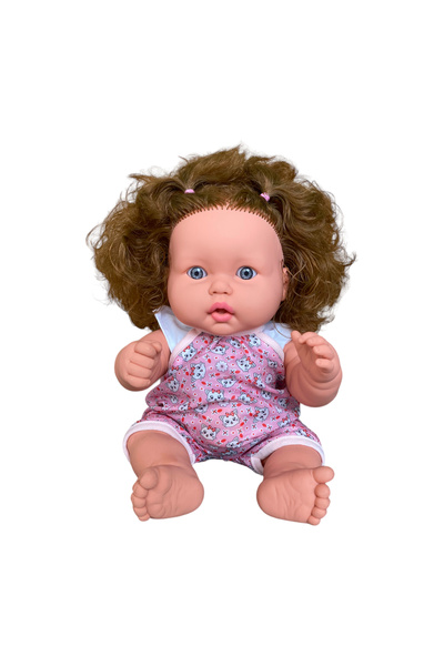 Chubby Turkish Speaking Brown Hair Meat Doll Toy (40cm)