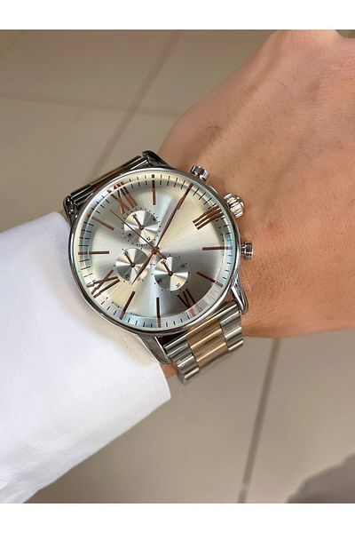 Bimodabu Roman Numeral Wristwatch / Men's Wristwatch /