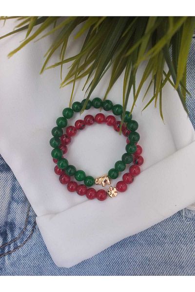 ZeynDesign Elephant Clover Luck Combination Bracelet