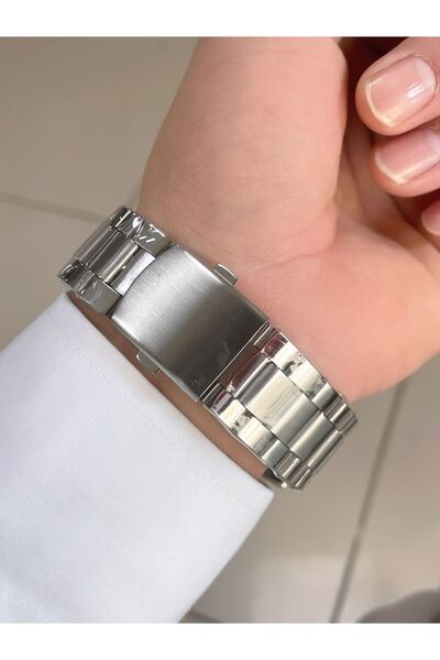 LOOQ Roman Numeral Steel Cord Men's Wrist Watch