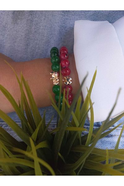 ZeynDesign Elephant Clover Luck Combination Bracelet