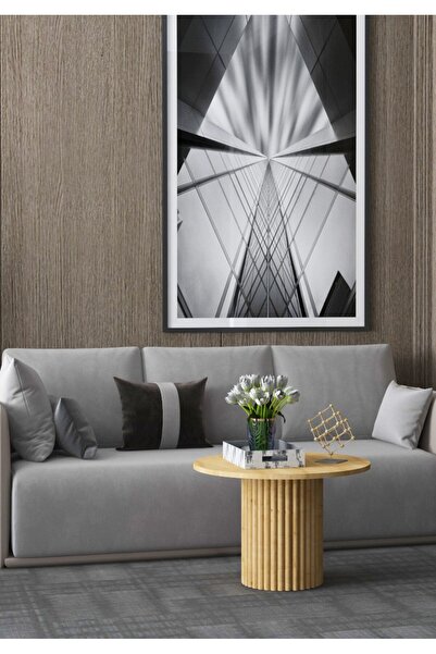 Seyvey Dizayn özel tasarım çıtalı orta sehpa