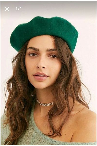 Nilbutik French Painter Austrian Wool Felt Beret Hat
