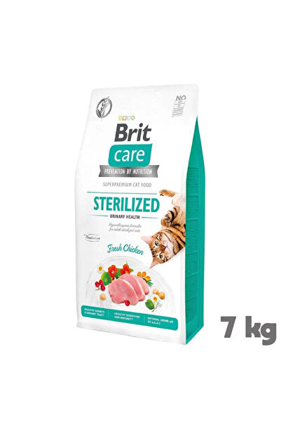 Brit Care Hypo-Allergenic Üriner Sistem Sağlığı için Tahılsız Kısırlaştırılmış Kedi Maması 7kg