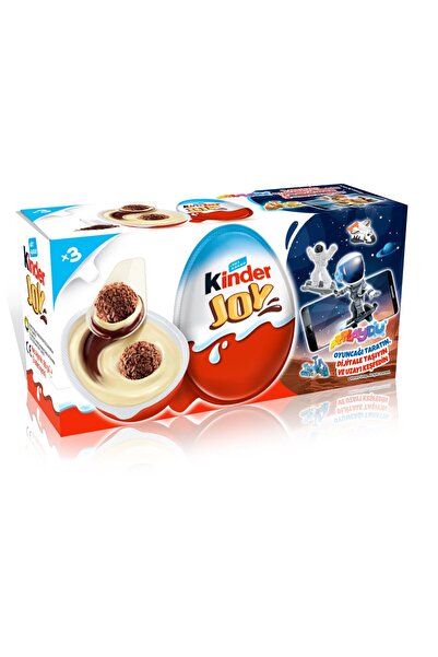 Kinder Joy T3 Erkeklere Özel Surprise Yumurta 60 Gr x 2 Adet