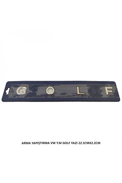 REPLAX Volkswagen Golf Arma Luggage Lettering (Y.M.)Gluing 22.5cmx2.2cm 8979B