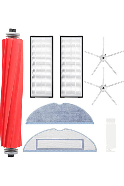 srfn ticaret Κύρια και πλευρική βούρτσα φίλτρα Hepa για το μοντέλο Roborock S7 T7S - Συμβατά με αξεσουάρ