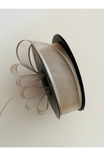 Öztürk Κορδέλα σιφόν 2,5cm X 20μέτρα. Χρώμα Νο:15 Γκρι.