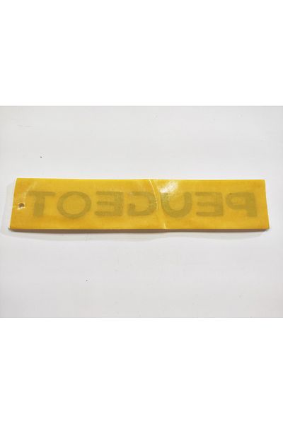 REPLAX Peugeot Arma Luggage Lettering (307) Bonding 22.3cmx2.5cm 8152