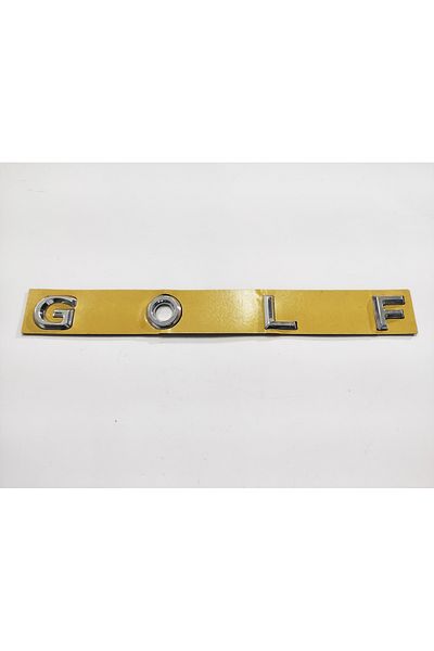 REPLAX Volkswagen Golf Arma Luggage Lettering (Y.M.)Gluing 22.5cmx2.2cm 8979B