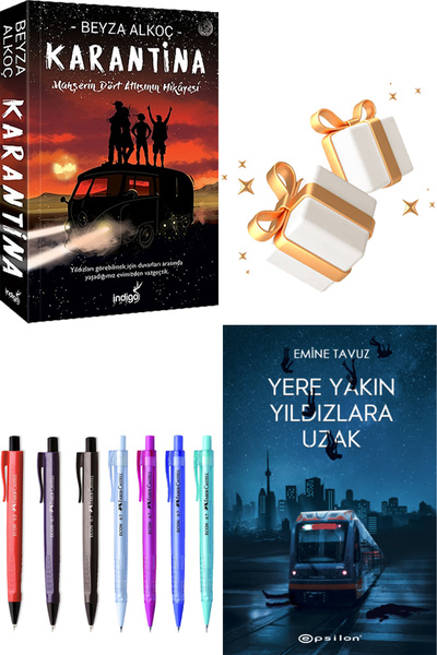 İndigo Kitap İndigo Karantina 1 - Eplison Yere Yakın Yıldızlara Uzak Emine Ta...