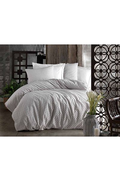 MRZ HOME Single Duvet Cover Set with Elastic Sheets and 2 Pillows