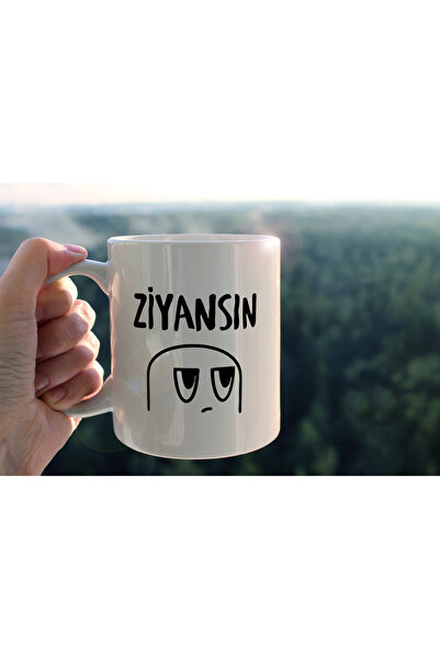 BENİMSER REKLAM Ziyansın Special Design Printed Ceramic Coffee Tea Cup
