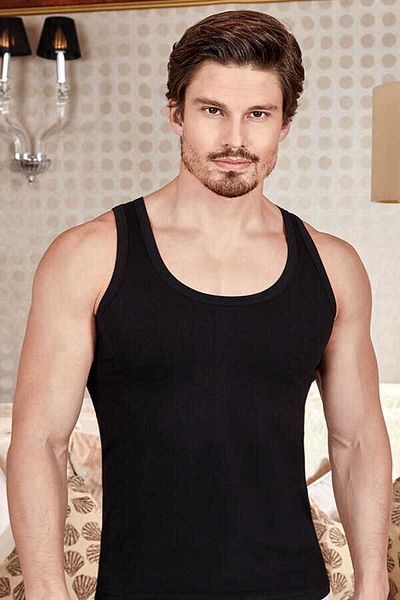 Berrak Men's Lycra Single Jersey Elestan Athlete 2 Pieces