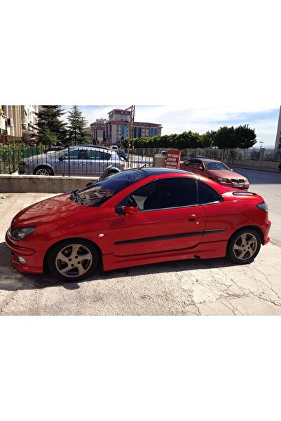 Fifty Tunning PEUGEOT 206  Uyumlu CC CABRİO YAN MARŞPİYEL Fiber Boyasız