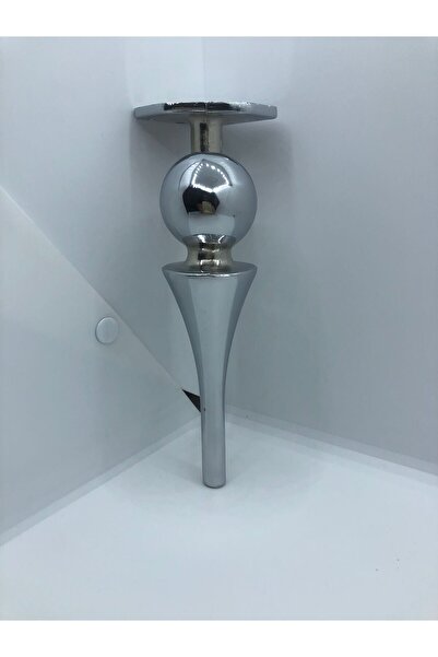 KARAKOÇ Metal, Dekoratif 21 Cm Krom Kaplama (özel Seri ) Sehpa,puf,mobilya Ayağı