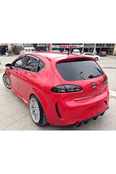 Fifty Tunning SEAT LEON MK2 ÇİFT CIKIS DİFÜZÖR Fiber Boyasız Uyumlu