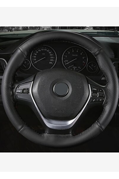 Asegaraj Vw Passat B8 Uyumlu Dikme Direksiyon Kılıfı Noktalı-soft Siyah