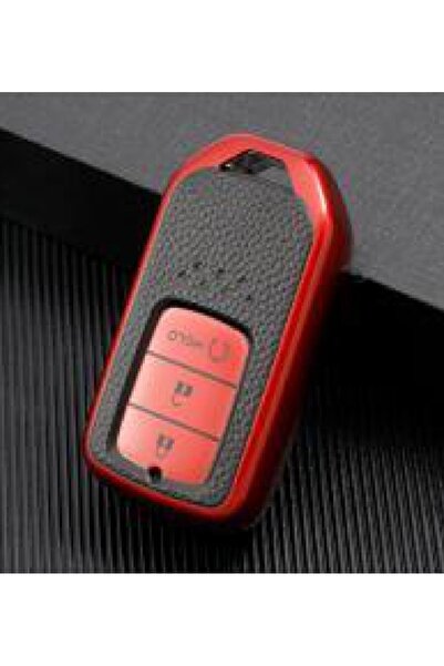 AYCANSTORE Husă TPU pentru telecomandă Honda cu 3 butoane (roșu)