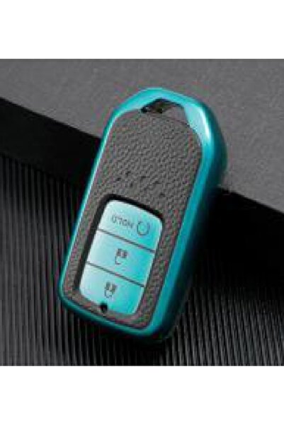AYCANSTORE Θήκη ελέγχου κλειδιού Tpu Honda με 3 κουμπιά (πράσινη)