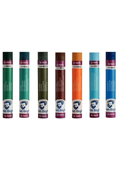Van Gogh Vangogh Oil Pastel Set Mixed Tones Set of 7