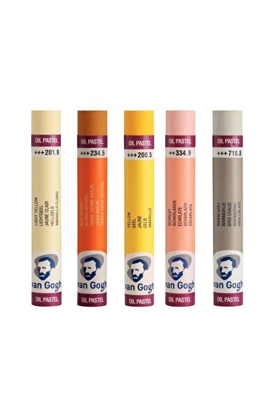 Van Gogh Vangogh Oil Pastel Set Warm Tones Set of 5