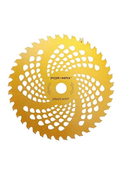 Por-Max Pormax Benzinli Tırpan Elmas Daire Testere 40diş Sarı