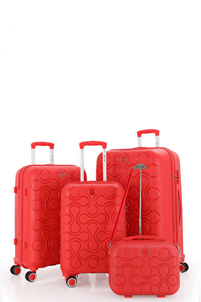 MÇS Mçs Polipropilen 4'lü Valiz Seti V376