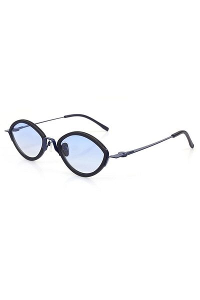 TomyHelf Women's Sunglasses with Blue Frame and Blue Lens